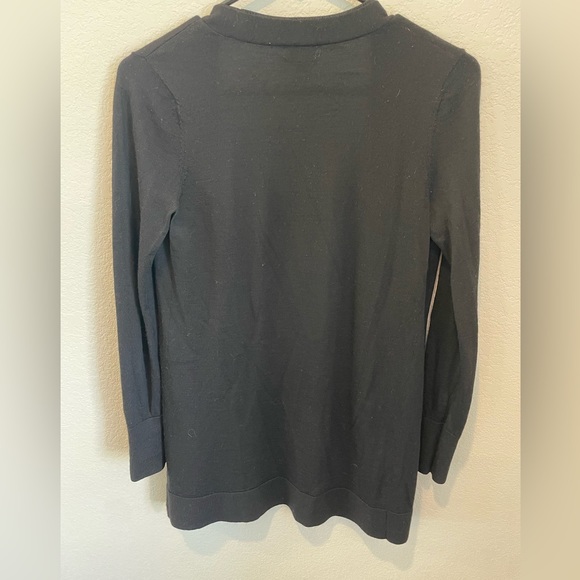 Halogen Black Extra Small Petite Women’s Cardigan Long Sleeve Sweater - Picture 9 of 9